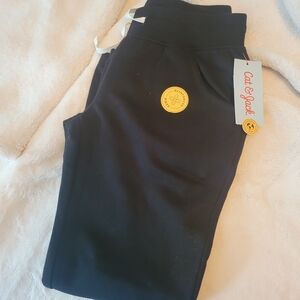 Cat & Jack Black Joggers Size M NWT